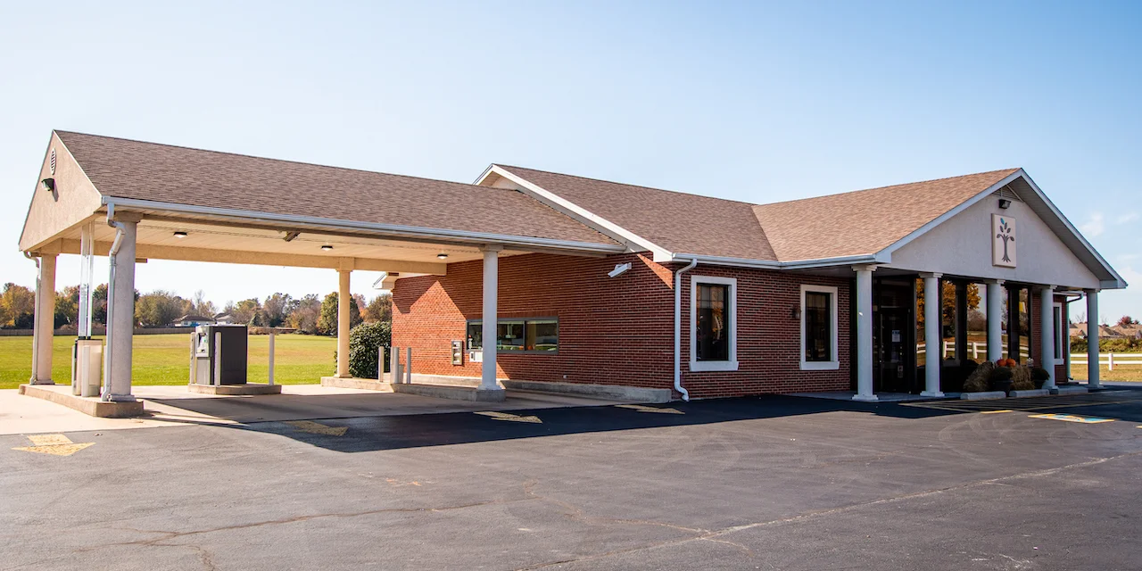 Southern Bank building in Clever, MO